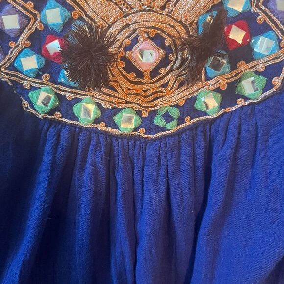 Pink Chicken Dress with Embroidered Details - Picture 5 of 9